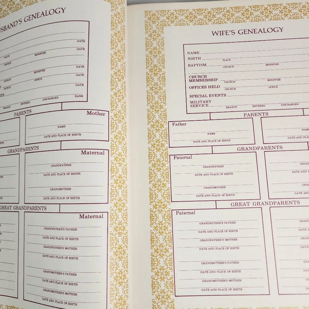 Vintage 1978 Holy Bible Family Life Edition Full Color Sections